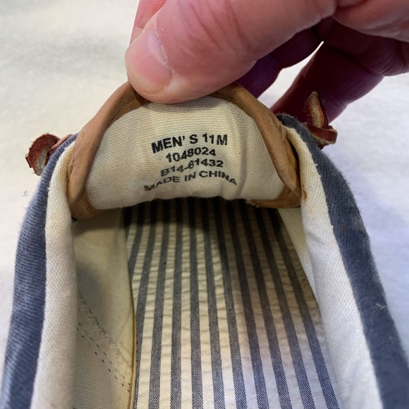 Sperry topsider canvas sneakers 11 - Picture 4 of 6